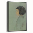 Modern Wall Art Print - Young Woman in Profile by Redon - Elegant Decor