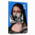 Modern Pop Art Mona Lisa Wall Art - Contemporary Canvas Print
