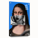 Modern Pop Art Mona Lisa Wall Art - Contemporary Canvas Print