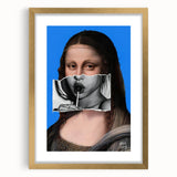 Modern Pop Art Mona Lisa Wall Art - Contemporary Canvas Print