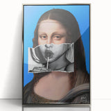 Modern Pop Art Mona Lisa Wall Art - Contemporary Canvas Print