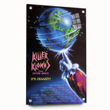 Retro Killer Klowns from Outer Space Poster Art - Vintage Horror Comedy Prints