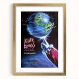 Retro Killer Klowns from Outer Space Poster Art - Vintage Horror Comedy Prints