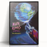 Retro Killer Klowns from Outer Space Poster Art - Vintage Horror Comedy Prints