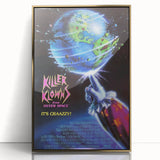 Retro Killer Klowns from Outer Space Poster Art - Vintage Horror Comedy Prints