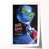 Retro Killer Klowns from Outer Space Poster Art - Vintage Horror Comedy Prints