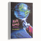 Retro Killer Klowns from Outer Space Poster Art - Vintage Horror Comedy Prints