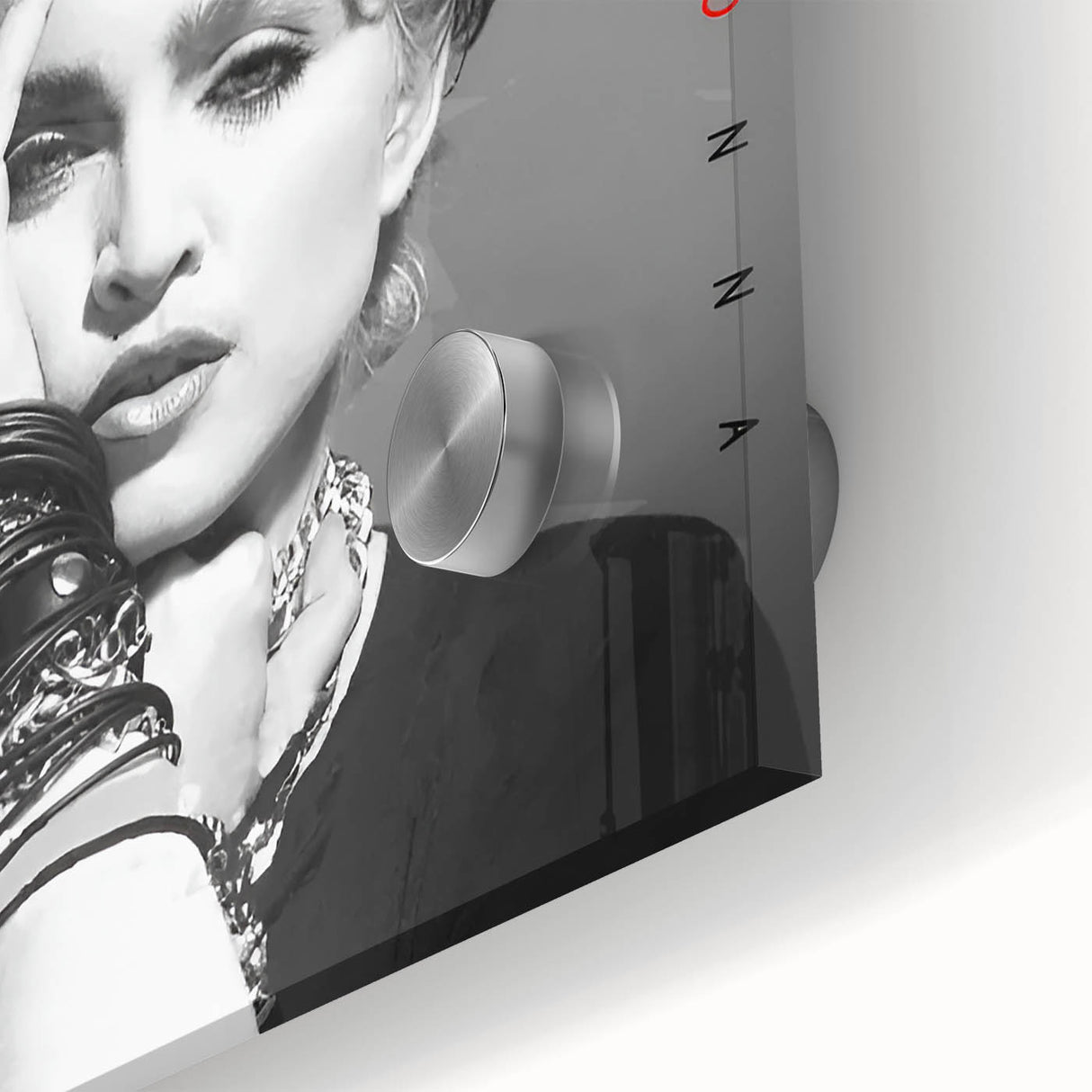 Madonna Retro Wall Art – Vintage Black & White Canvas Print
