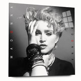 Madonna Retro Wall Art – Vintage Black & White Canvas Print