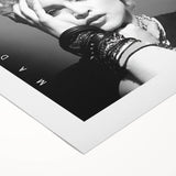 Madonna Retro Wall Art – Vintage Black & White Canvas Print