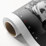 Madonna Retro Wall Art – Vintage Black & White Canvas Print