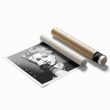 Madonna Retro Wall Art – Vintage Black & White Canvas Print
