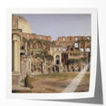 Realism Colosseum Art | Interior of the Colosseum by C.W. Eckersberg