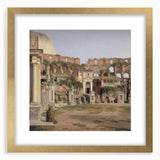 Realism Colosseum Art | Interior of the Colosseum by C.W. Eckersberg