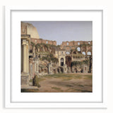 Realism Colosseum Art | Interior of the Colosseum by C.W. Eckersberg