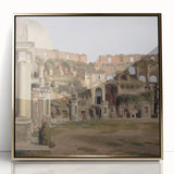 Realism Colosseum Art | Interior of the Colosseum by C.W. Eckersberg
