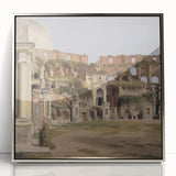 Realism Colosseum Art | Interior of the Colosseum by C.W. Eckersberg