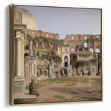 Realism Colosseum Art | Interior of the Colosseum by C.W. Eckersberg