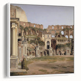 Realism Colosseum Art | Interior of the Colosseum by C.W. Eckersberg