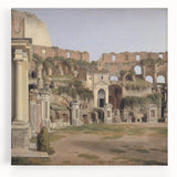 Realism Colosseum Art | Interior of the Colosseum by C.W. Eckersberg