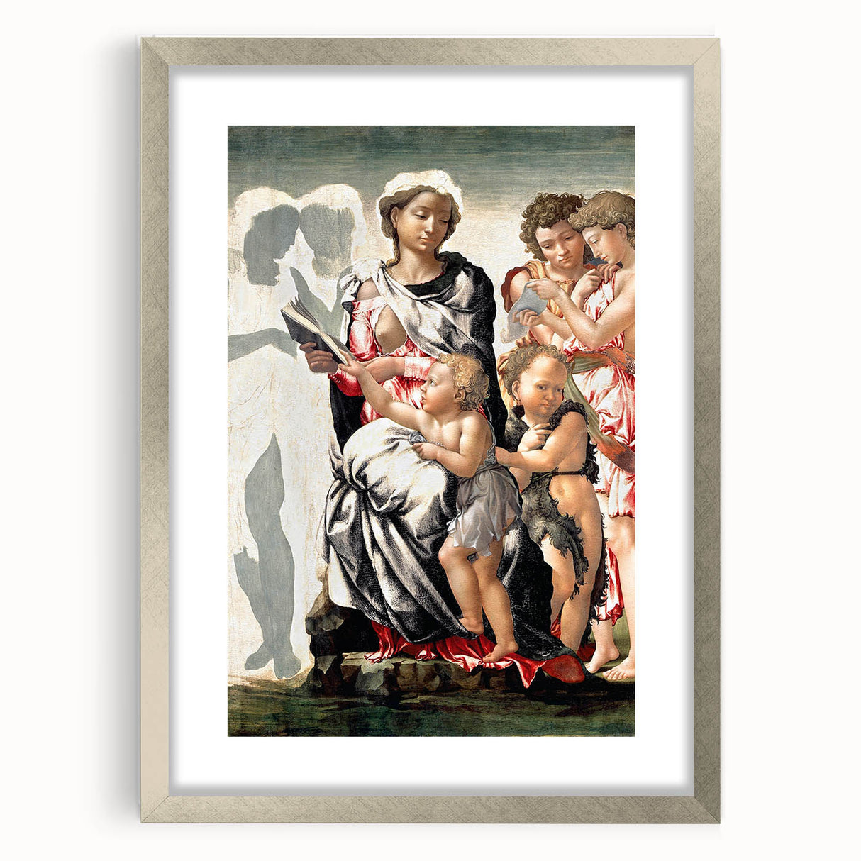 Michelangelo Buonarroti: Manchester Madonna Renaissance Print