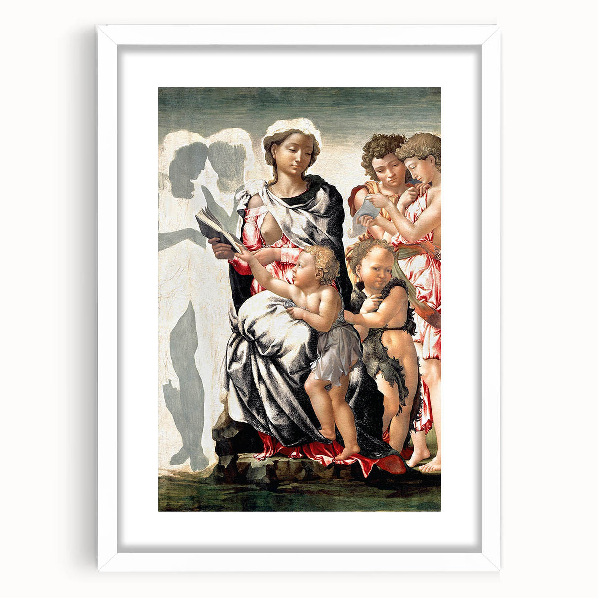 Michelangelo Buonarroti: Manchester Madonna Renaissance Print