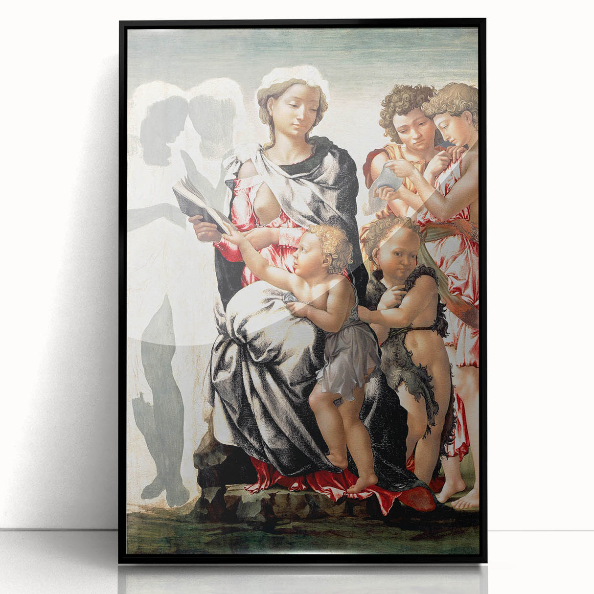 Michelangelo Buonarroti: Manchester Madonna Renaissance Print