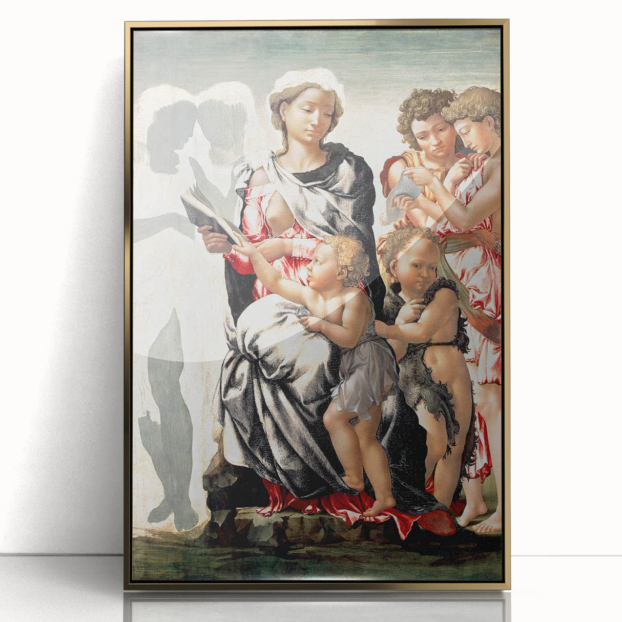 Michelangelo Buonarroti: Manchester Madonna Renaissance Print