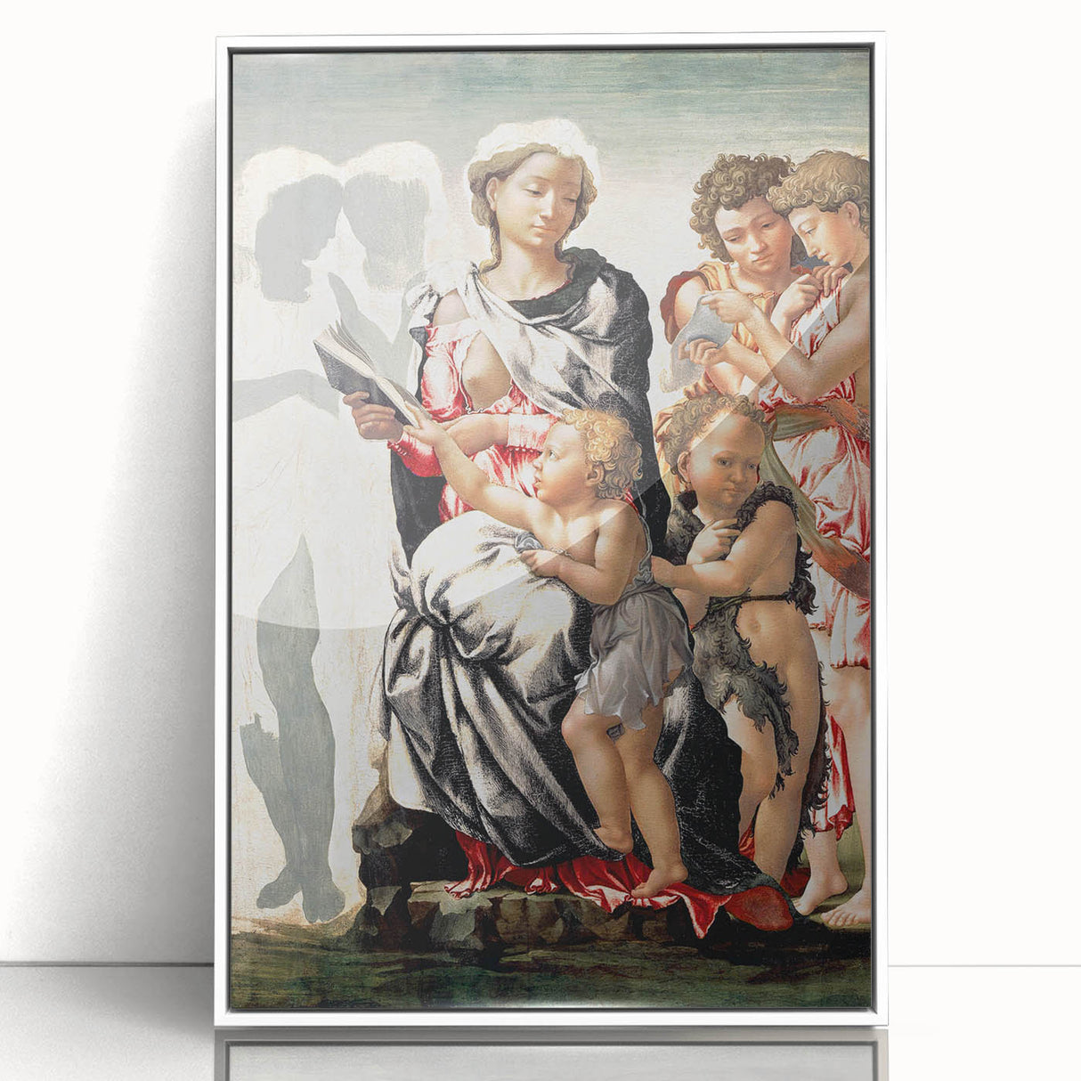 Michelangelo Buonarroti: Manchester Madonna Renaissance Print