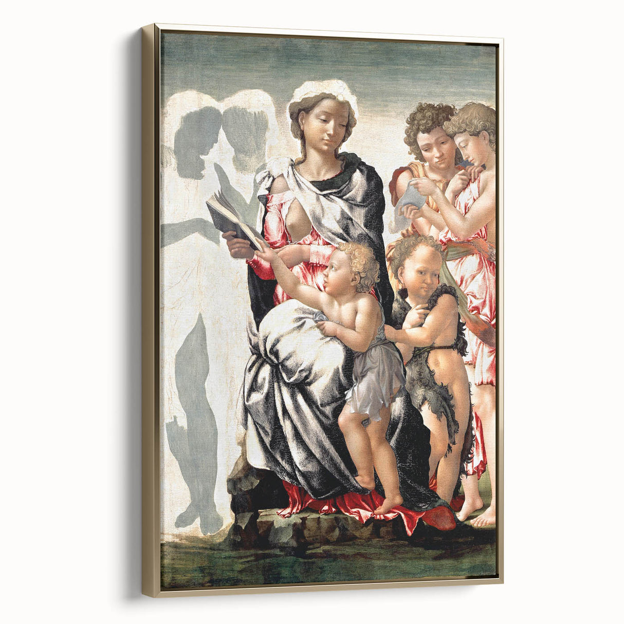 Michelangelo Buonarroti: Manchester Madonna Renaissance Print