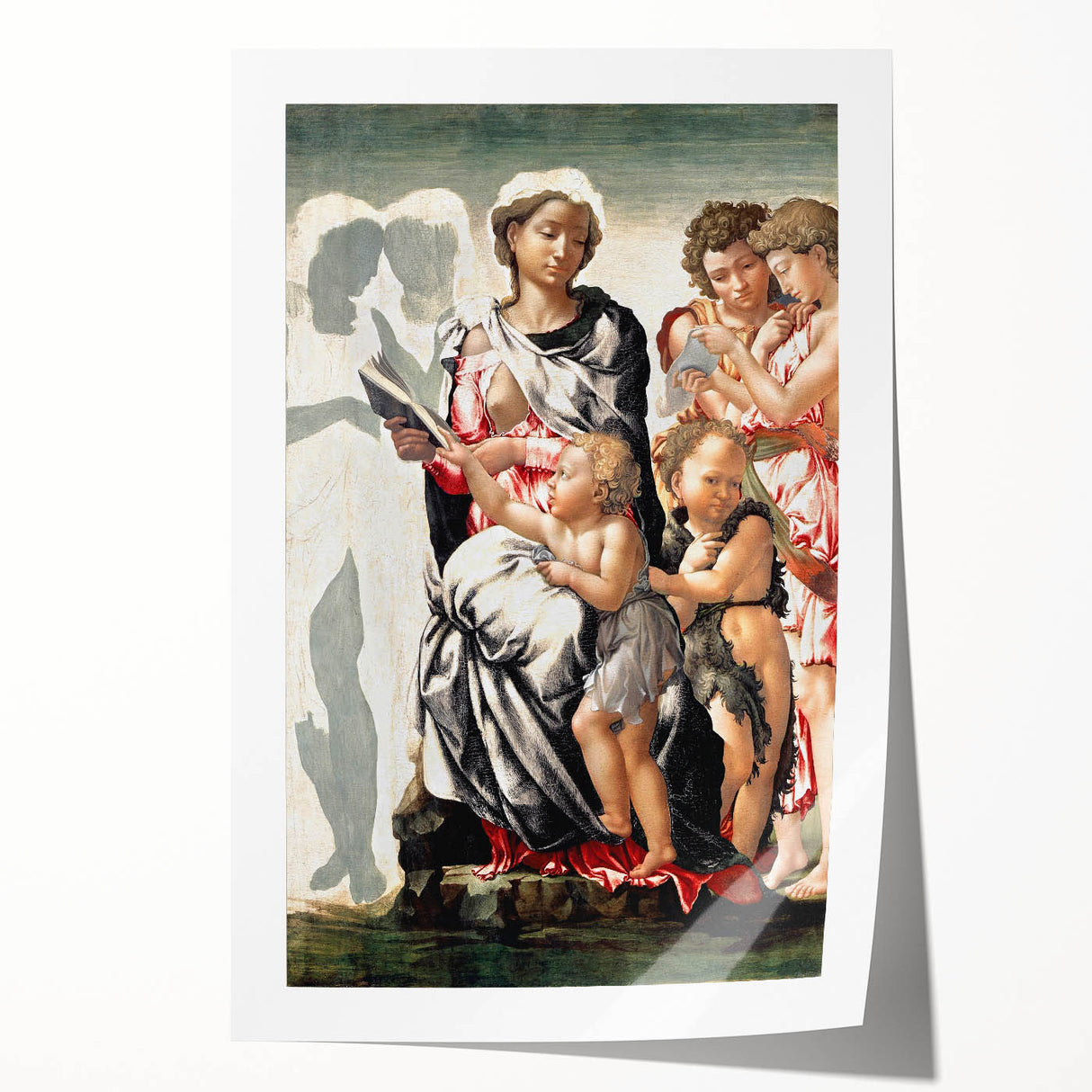 Michelangelo Buonarroti: Manchester Madonna Renaissance Print