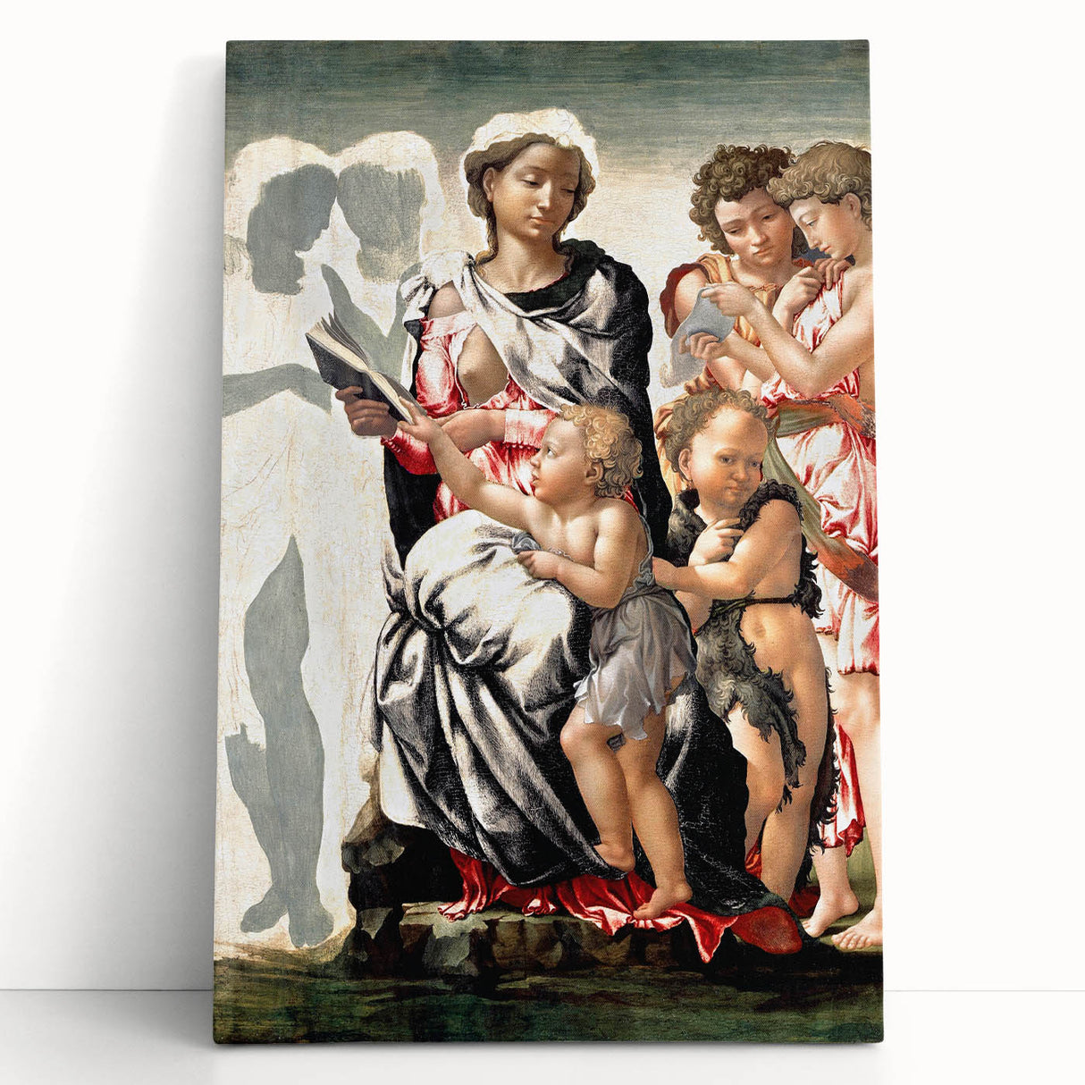 Michelangelo Buonarroti: Manchester Madonna Renaissance Print