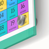 Number Chart - Kids Educational Wall Art Counting Learning Print