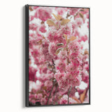 Black and white framed canvas depicting a vintage landscape scene, ideal for bedroom wall art.