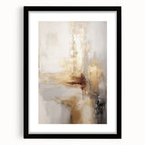 Abstract art print featuring swirling blues and whites on a textured, extra large canvas, ideal for living room decor.