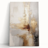 Large black and white stretched canvas depicting a winter scene, ideal for kitchen wall art or bedroom ambiance.