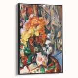 Impressionist Flower Vase Wall Art - Vibrant Floral Still Life Print
