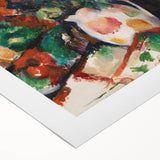 Impressionist Flower Vase Wall Art - Vibrant Floral Still Life Print