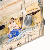 Tahiti Study" Modern Wall Art - Exotic Contemporary Decor