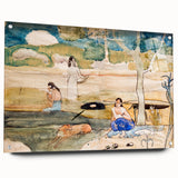 Tahiti Study" Modern Wall Art - Exotic Contemporary Decor