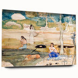 Tahiti Study" Modern Wall Art - Exotic Contemporary Decor