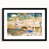 Tahiti Study" Modern Wall Art - Exotic Contemporary Decor