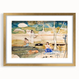 Tahiti Study" Modern Wall Art - Exotic Contemporary Decor