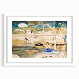 Tahiti Study" Modern Wall Art - Exotic Contemporary Decor