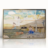 Tahiti Study" Modern Wall Art - Exotic Contemporary Decor