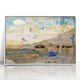 Tahiti Study" Modern Wall Art - Exotic Contemporary Decor