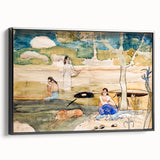 Tahiti Study" Modern Wall Art - Exotic Contemporary Decor