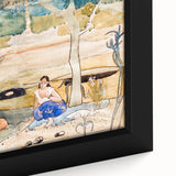 Tahiti Study" Modern Wall Art - Exotic Contemporary Decor