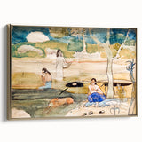 Tahiti Study" Modern Wall Art - Exotic Contemporary Decor