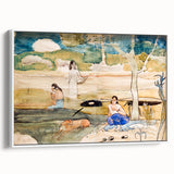 Tahiti Study" Modern Wall Art - Exotic Contemporary Decor